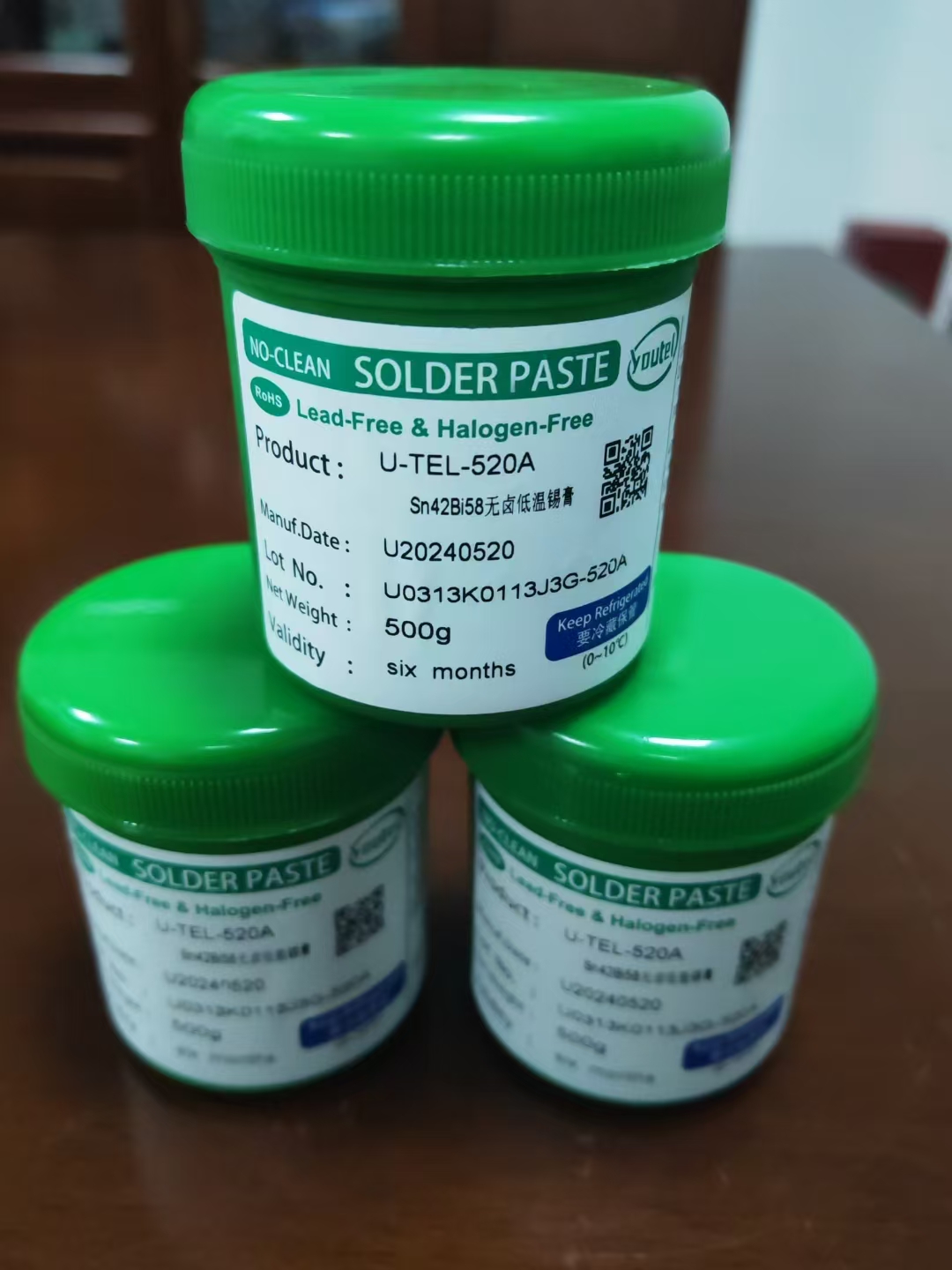 錫膏里的浪漫：優(yōu)特爾520錫膏與工業(yè)時代的柔情告白(圖1)